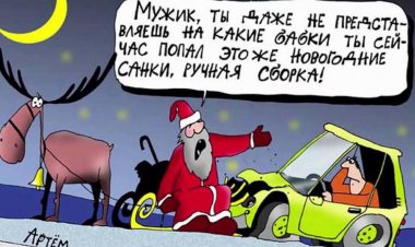 Новогоднее настроение. Анекдоты про елочку