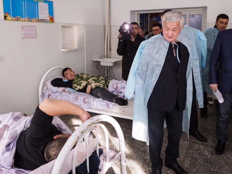 19 полицейских пострадали в Кордае