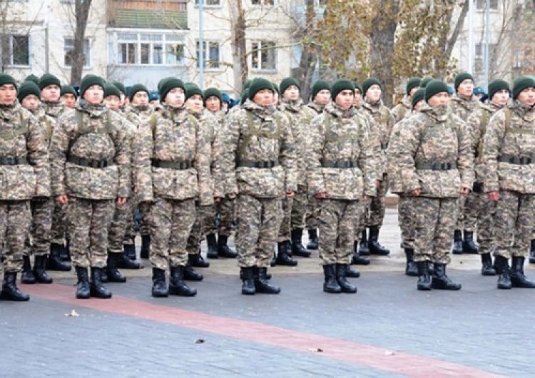 В Вооруженных силах Казахстана завершился осенний призыв