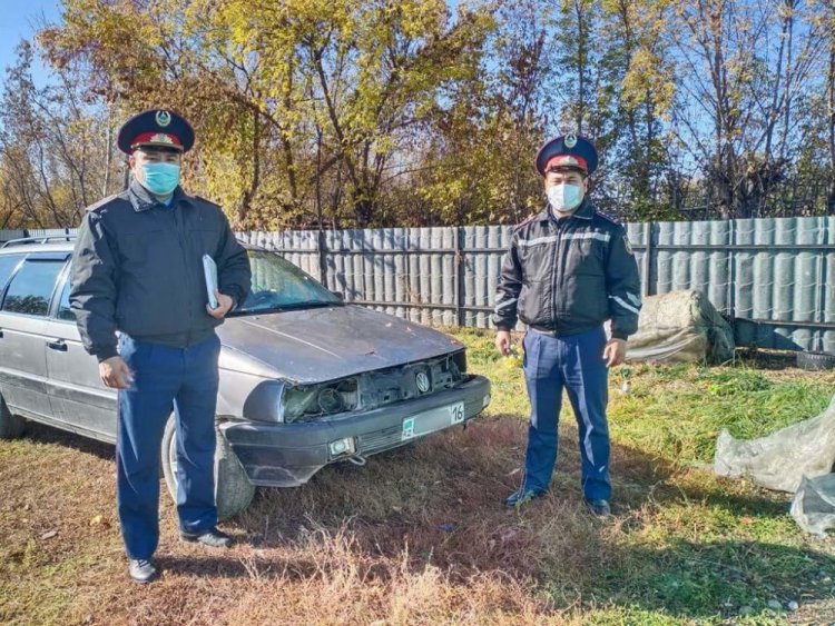 Полицейские провели разъяснительную акцию среди водителей ВКО