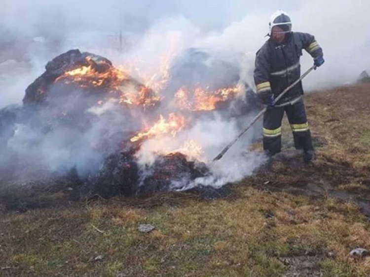 Пожар в крестьянском хозяйстве в ВКО: возможен поджог